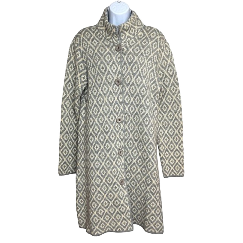 Cocogio 🤩XL Italian long line wool coat 💎